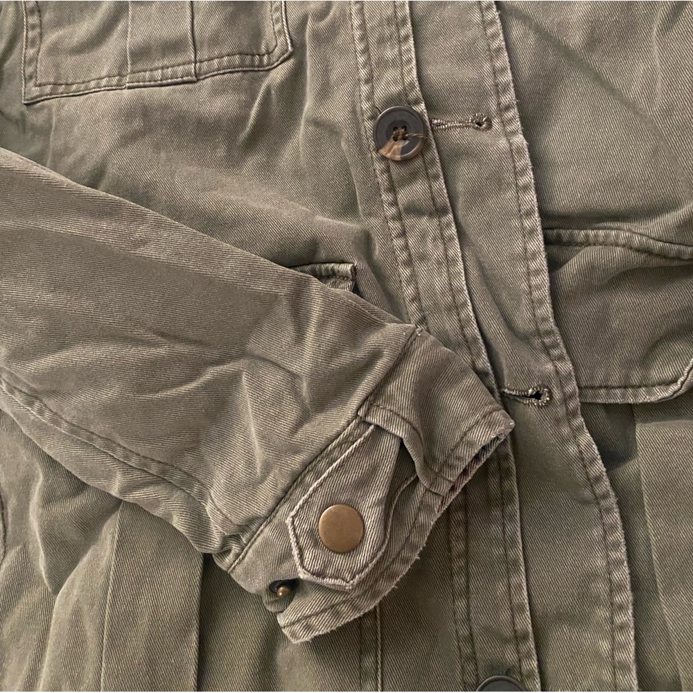 Reversible oversized jacket - Picture 2 of 5